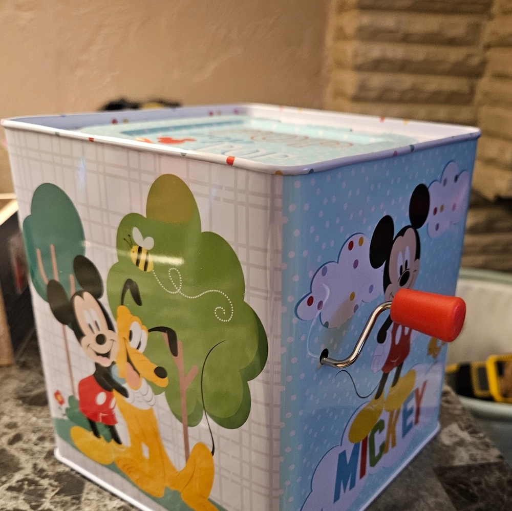 Disney Baby Mickey Mouse In The Box - Picture 3 of 7